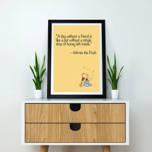 Winnie the Pooh quote print Winnie the Pooh Poster 1