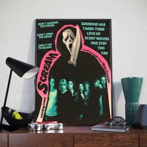 1996 Scream Movie Poster Print