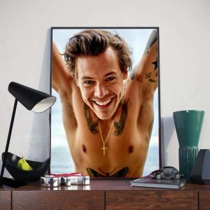Harry Styles Poster Wall Art Vtg Style Harry Styles Poster 1