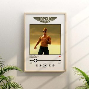 I Aint Worried Poster Top Gun Maverick Print Poster