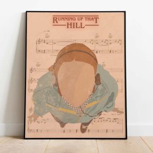 Stranger Things Max Mayfield Running Up That Hill Music Poster 2