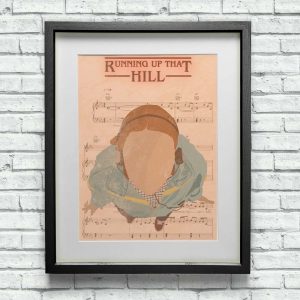 Stranger Things Max Mayfield Running Up That Hill Music Poster Print
