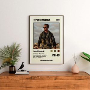 Top Gun Rooster Poster Miles Teller Wall Art