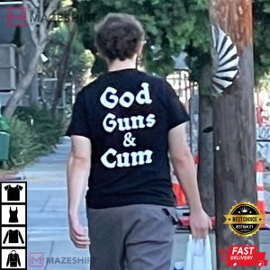God Guns Cum Shirt God Guns n CumTee