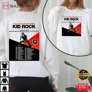 Sample 2 SIDED-Kid Rock 2022 Tour T-Shirt