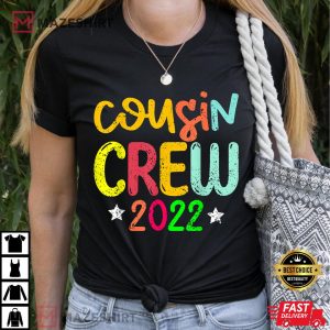 Cousin Crew 2022 Family Reunion Making Memories Women black t shirt 2