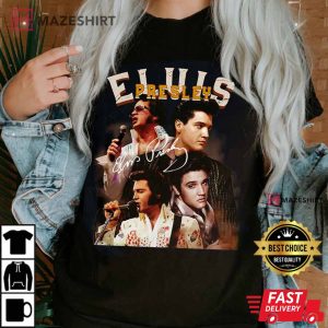 Elvis Presley, King Of Rock And Roll T-Shirt