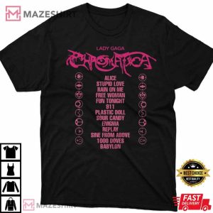 Chromatica Lady Gaga play list song Shirt