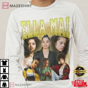 Ella Mai shirt Ella Mai Retro Vintage print