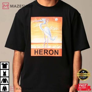 2022 gift shirt Heron Preston T shirt with maxi heron print tee