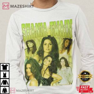 Shania Twain shirt Shania Twain Retro Vintage print