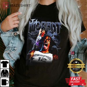 Ja Morant Memphis Grizzlies Gift For Fan T-Shirt