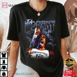 Ja Morant Memphis Grizzlies Gift For Fan T-Shirt