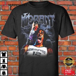 Ja Morant Memphis Grizzlies Gift For Fan T-Shirt