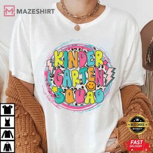 Kindergarten Squad Teacher Tee