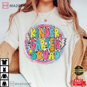 Kindergarten Squad Teacher T Shirt