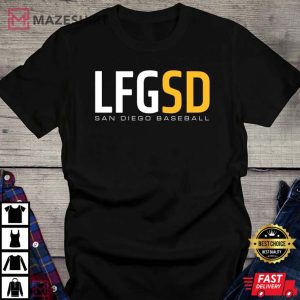 San Diego Baseball LFGSD Gift For Fan T-Shirt