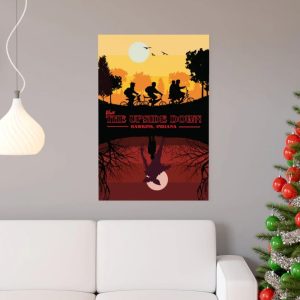 Stranger Things Poster Visit the Upside Down Poster 3