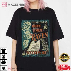 Edgar Allan Poe T Shirt The Raven Nevermore shirt