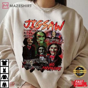 Horror Movie Halloween Shirt Jigsaw Shirt