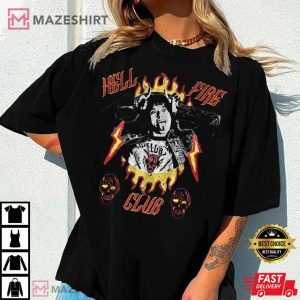Eddie Munson Stranger Things Hellfire Club T-Shirt