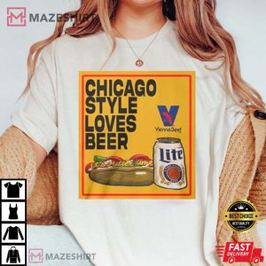 Chicago Loves Beer Shirt Funny Chicago Loves Beer tee