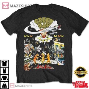 Green Day Adult T Shirt 1994 Tour