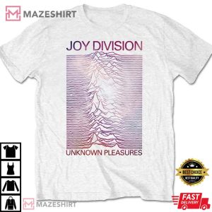Joy Division T Shirt Unknown Pleasures Gradient Design
