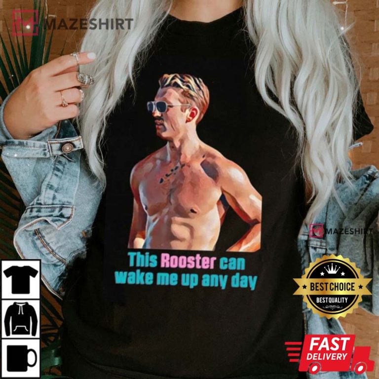 Top Gun Shirtless Miles Teller Roosters Gift TShirt