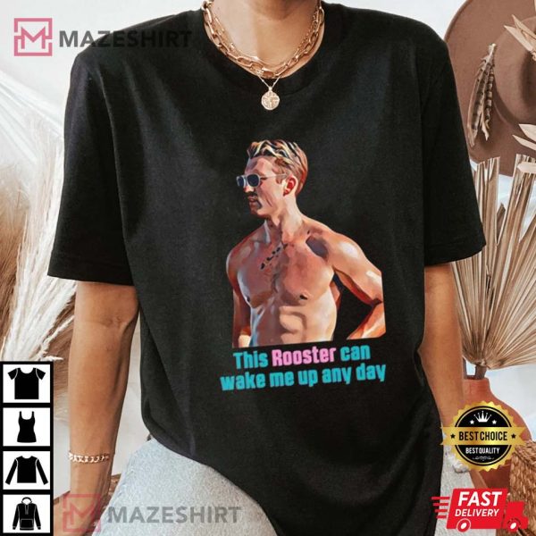 Top Gun Shirtless Miles Teller Roosters Gift TShirt