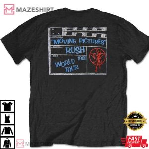 Rush Adult T Shirt 1981 Tour tee