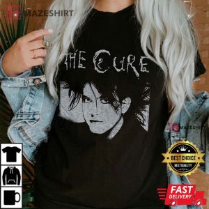 The Cure Adult T Shirt Robert Illustration shirt