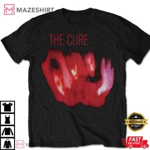 The Cure Pornography Robert Smith Goth Rock Official Tee