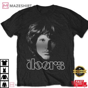 The Doors Adult T Shirt Jim Halftone