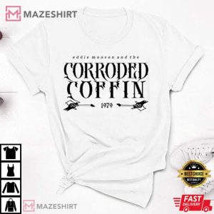 Corroded Coffin Band - Stranger Things T-Shirt