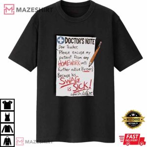 Doctors Note Shirt Doctors Note Dear Teacher Shirt