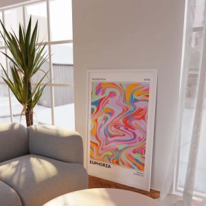 Aura Poster Retro Gradient Poster 1