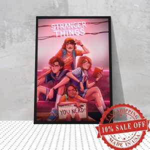 Cute Strangerthings Poster Vertical Poster