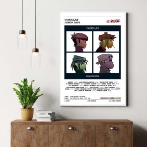 Gorillaz Demon Days Album Poster Gorillaz Poster 2