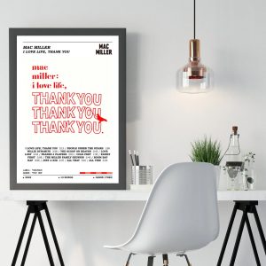 Mac Miller I Love Life Thank You Album Poster 2