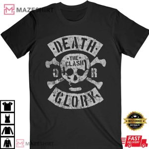 The Clash Adult T Shirt Death or Glory