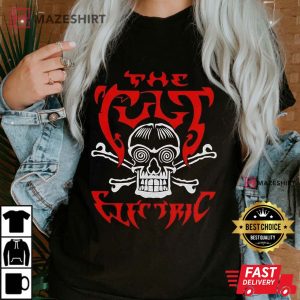 The Cult Adult T Shirt Electric Official Licensed Design shirt