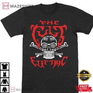 The Cult Adult T Shirt Electric Official Licensed Design