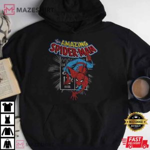 Marvel The Amazing Spider Man Vintage Comic Poster Unisex
