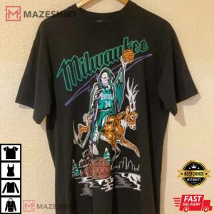 NBA Basketball Warren Lotas Milwaukee Bucks “Buckrider” Funny T-Shirt