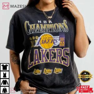 NBA Lakers Basketball Team T-shirt