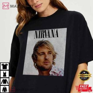 Owen Wilson Nirvana Shirt Owen Wilson Shirt