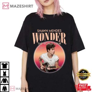 Shawn Mendes Shirt Shawn Mendes Wonder The Word Tour 2022 shirt