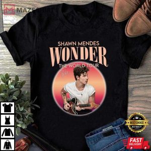 Shawn Mendes Shirt Shawn Mendes Wonder The Word Tour 2022 T Shirt