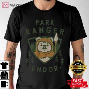 Star Wars Ewok Park Ranger Endor T Shirt Unisex Adult